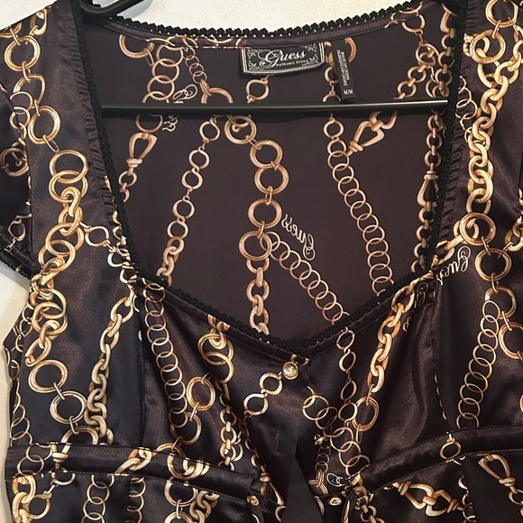 GUESS Button Down Blouse - Picture 4 of 6